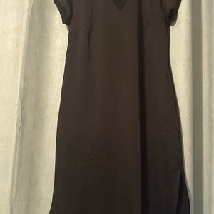Universal Standard Black Midi Dress